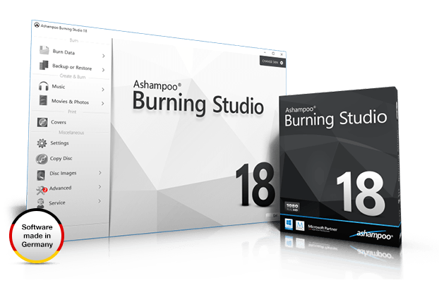 Ashampoo Burning Studio 18 İndir – Full Türkçe