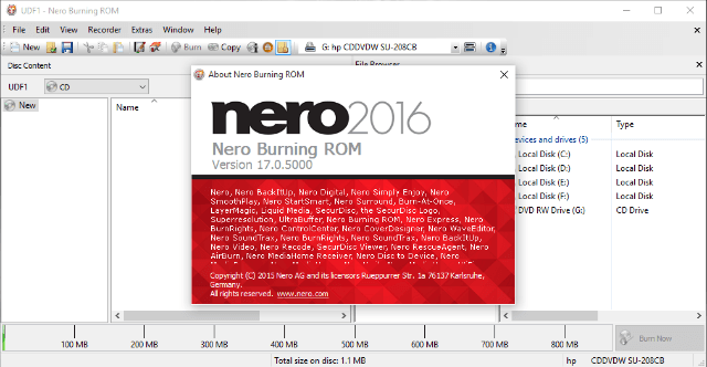Nero 2016 (Nero Burning ROM & Nero Express) Full İndir – Türkçe